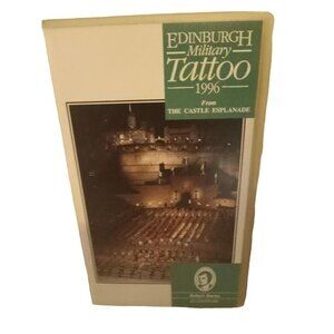 VHS Edinburgh Military Tattoo 1996 Castle Esplanade Robert Burns Bicentenary